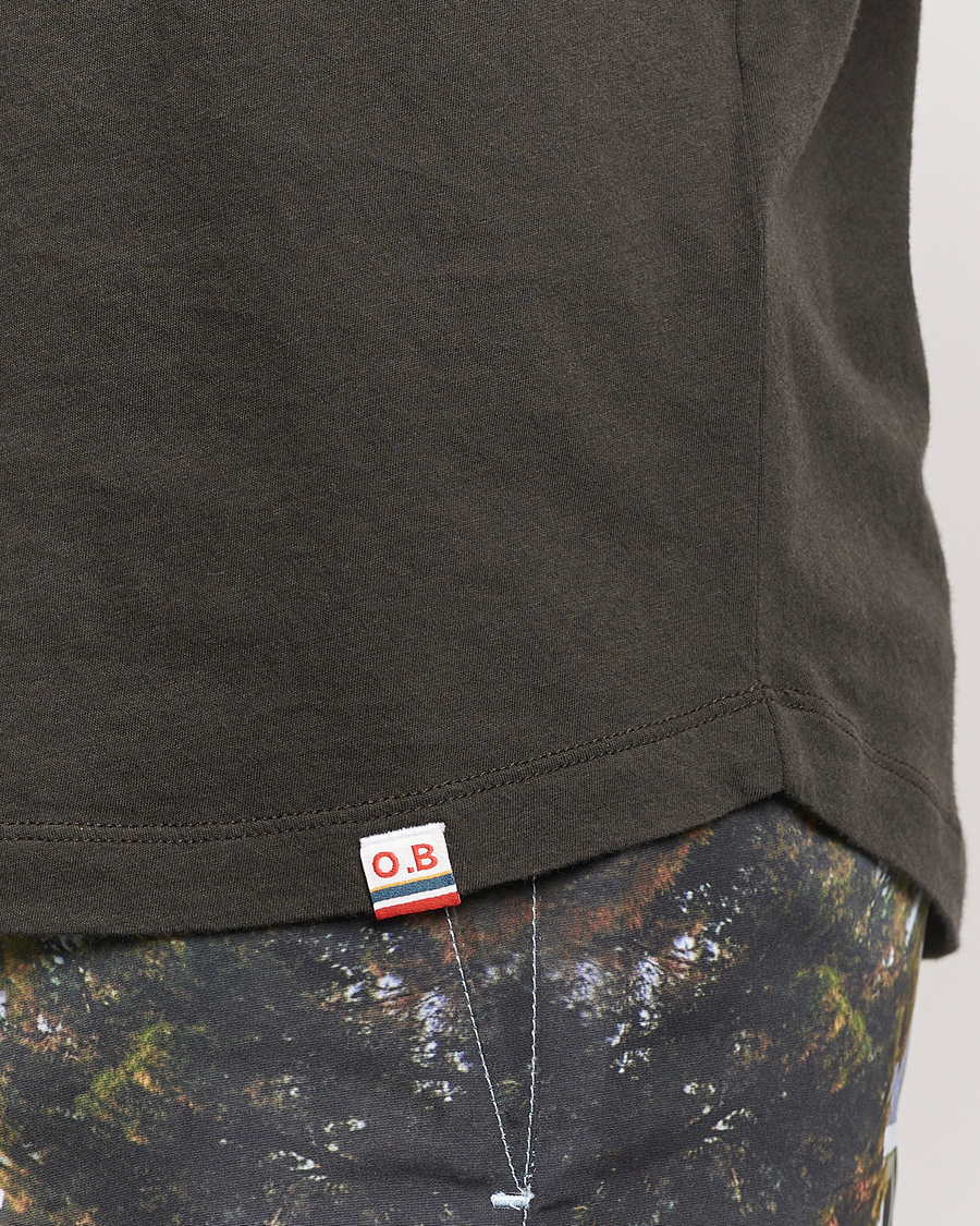 Homme | T-shirts | Orlebar Brown | OB Crew Neck Tee Smoked Tea