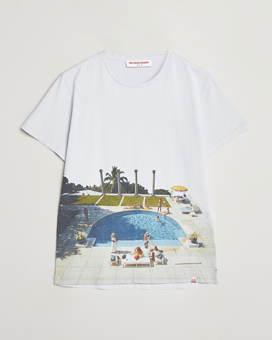 Homme | T-shirts | Orlebar Brown | OB Classic Photographic Slim Aarons T-Shirt Pacifico