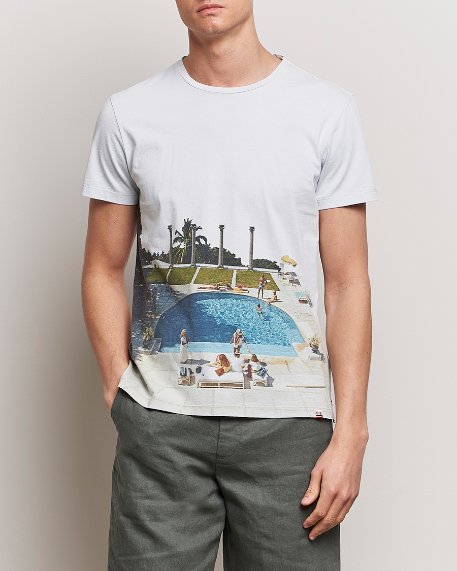 Homme | Best of British | Orlebar Brown | OB Classic Photographic Slim Aarons T-Shirt Pacifico