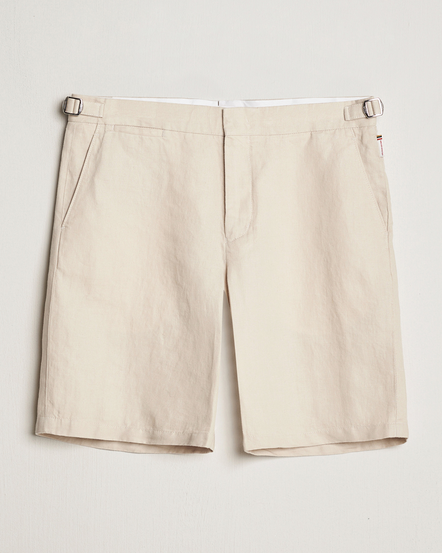 Homme | Shorts | Orlebar Brown | Norwich Linen Shorts Chai