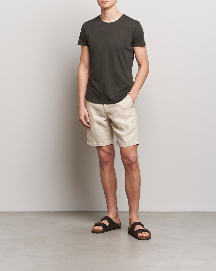 Homme | Shorts | Orlebar Brown | Norwich Linen Shorts Chai