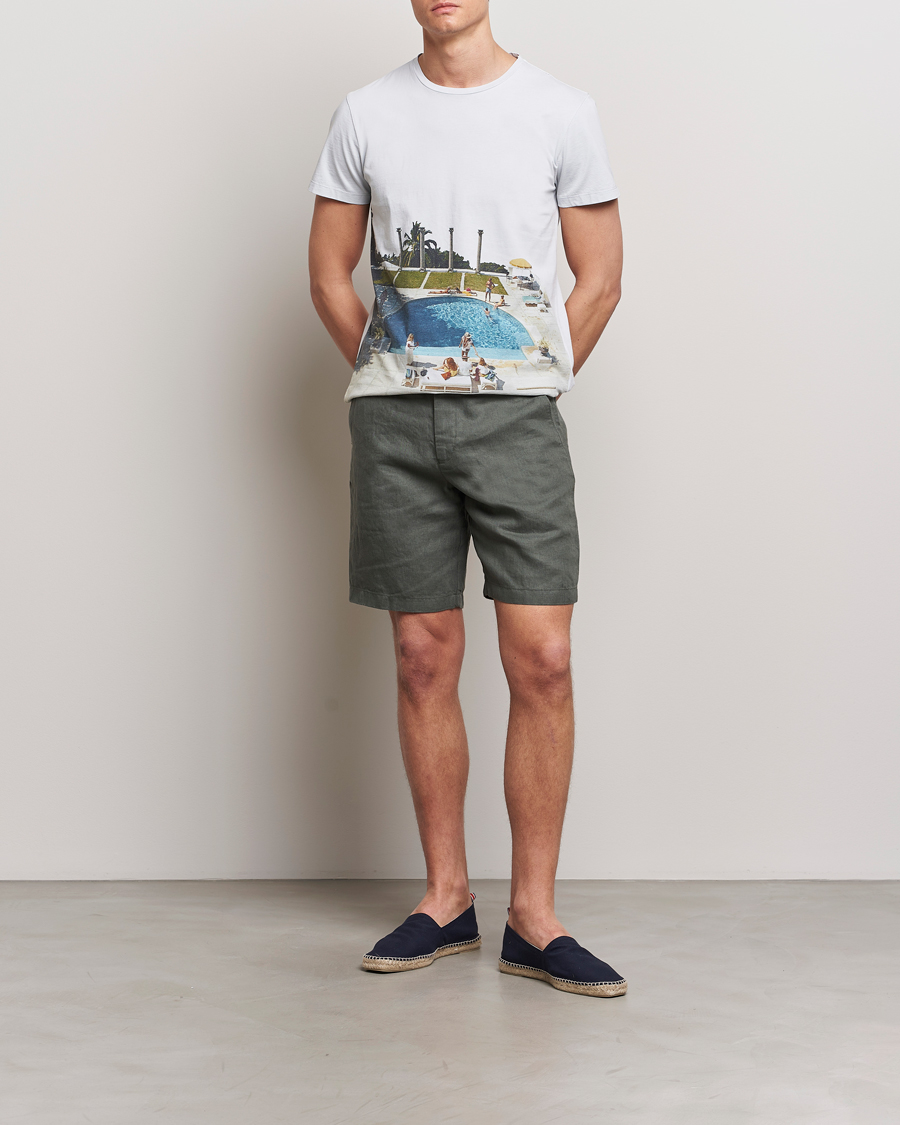 Homme | Shorts | Orlebar Brown | Norwich Linen Shorts Light Kombu