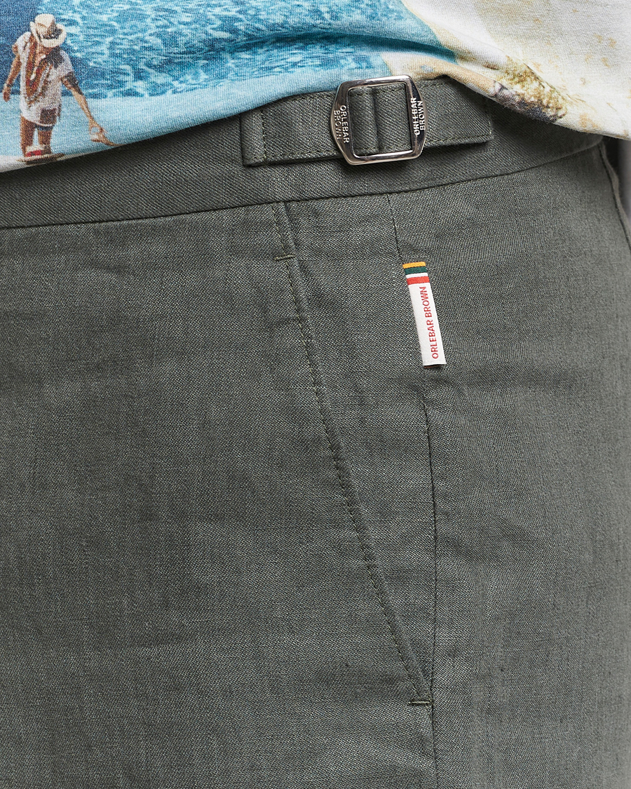 Homme | Shorts | Orlebar Brown | Norwich Linen Shorts Light Kombu