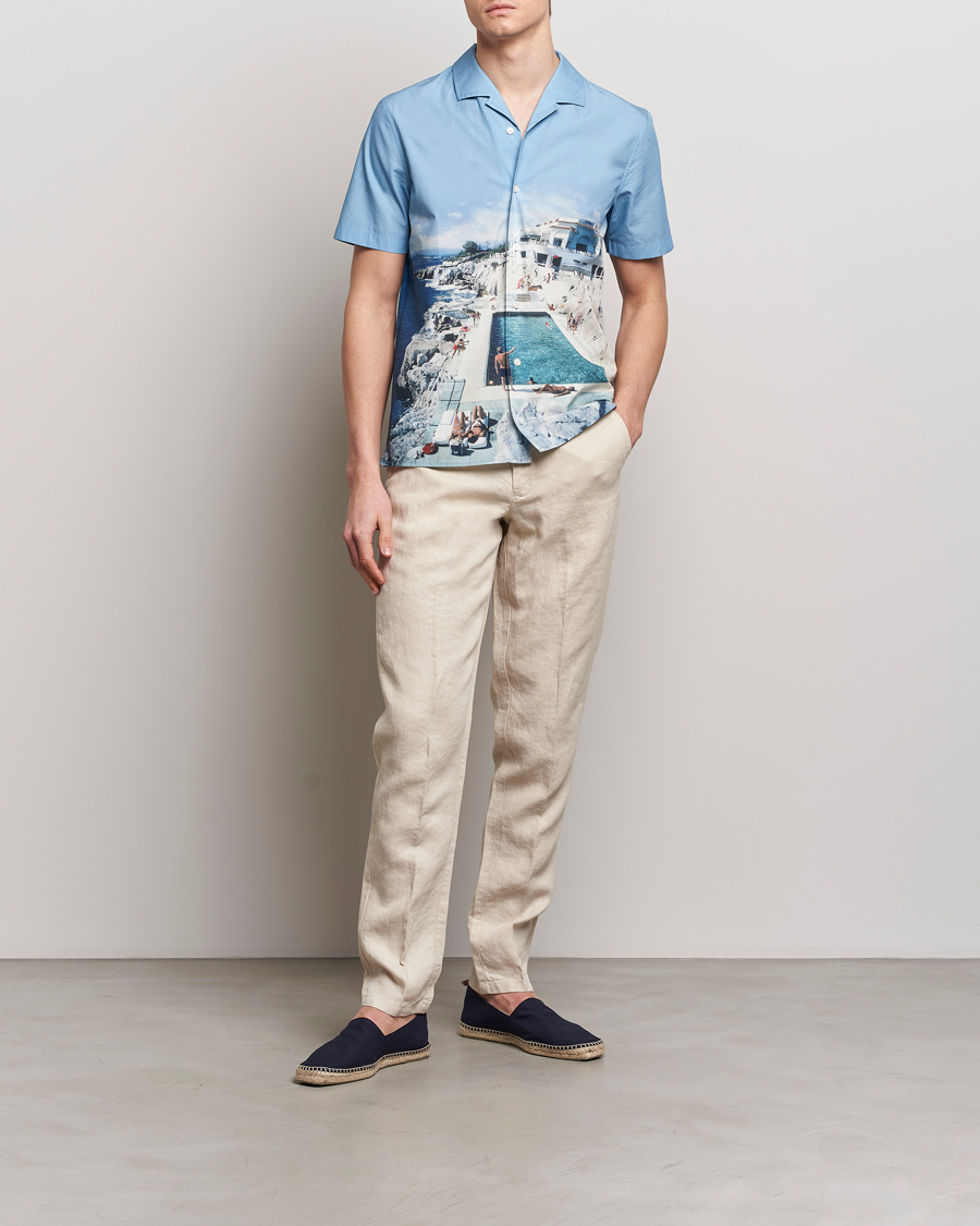 Homme | Pantalons | Orlebar Brown | Griffon Linen Trousers Chai