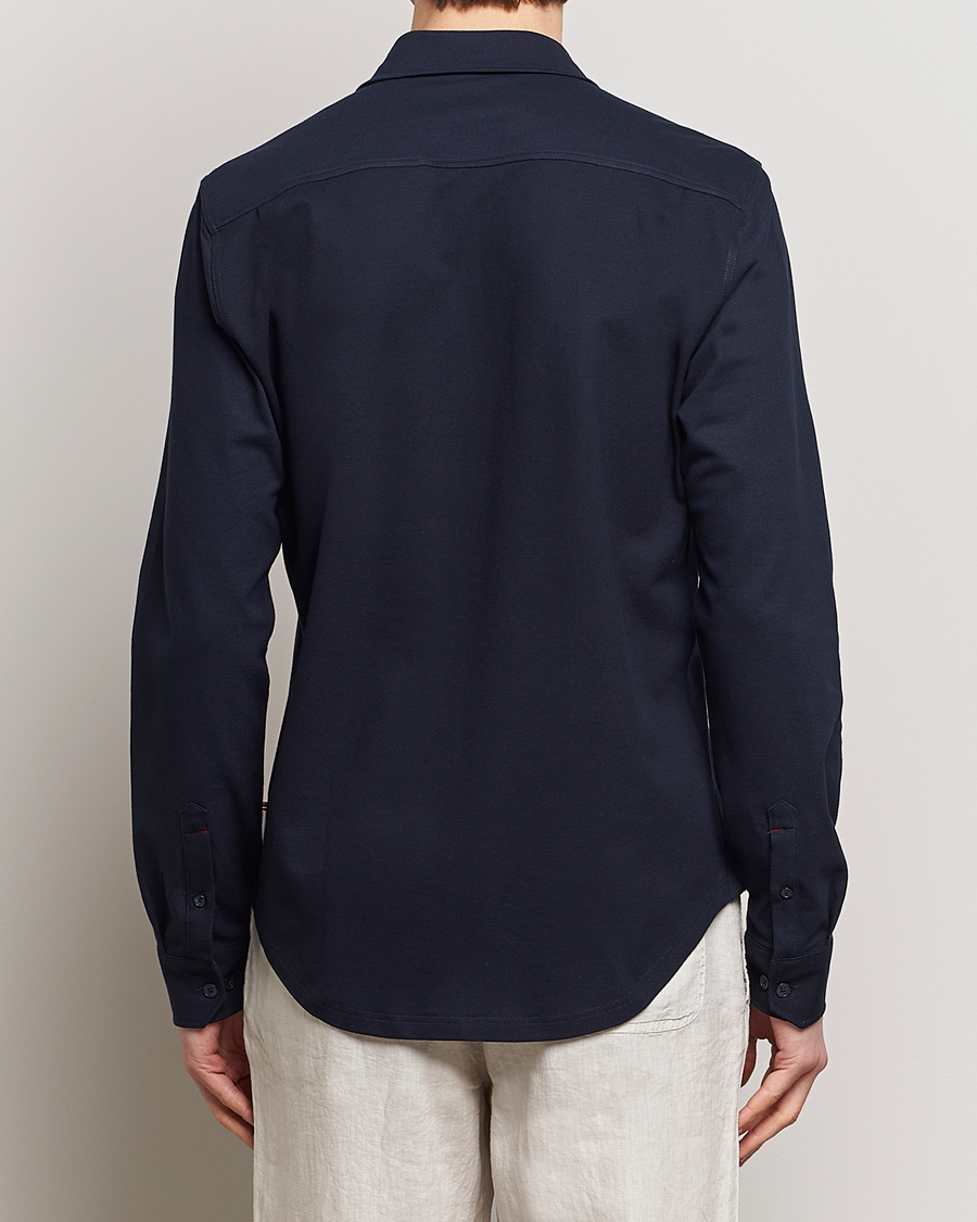 Homme | Chemises | Orlebar Brown | Giles Long Sleeve Pique Polo Night Iris