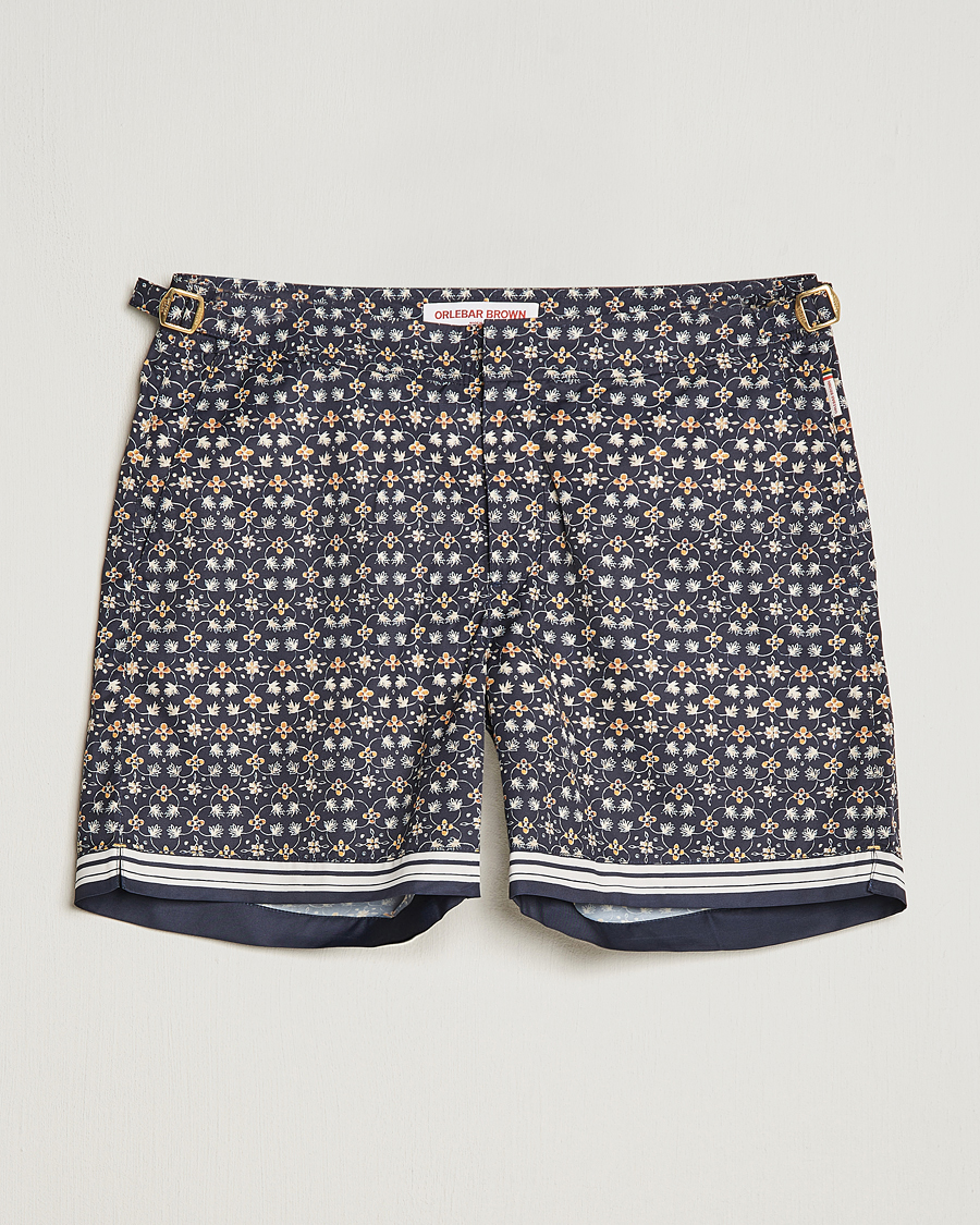 Homme | Maillots De Bain | Orlebar Brown | Bulldog Fiore Printed Swim Shorts Night Iris