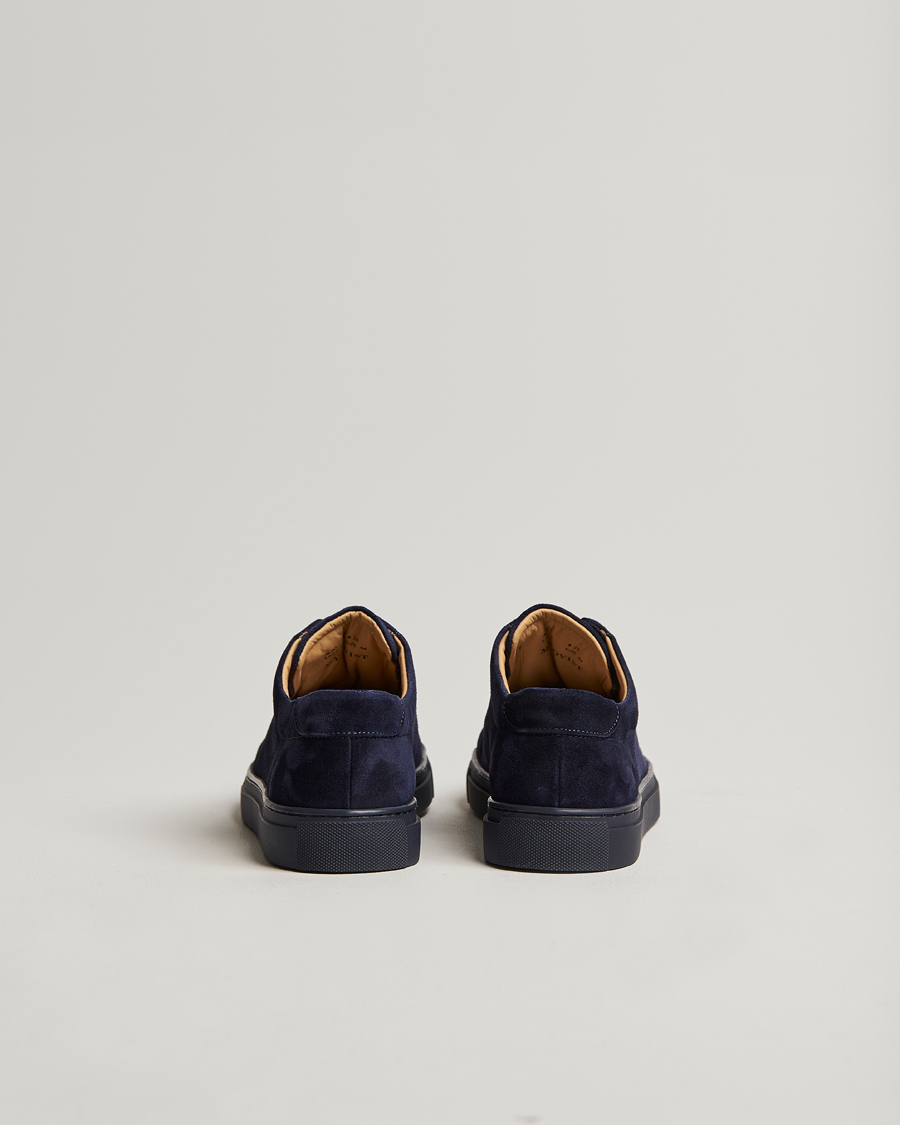 Homme | Baskets | Myrqvist | Alnö Sneakers Navy Suede