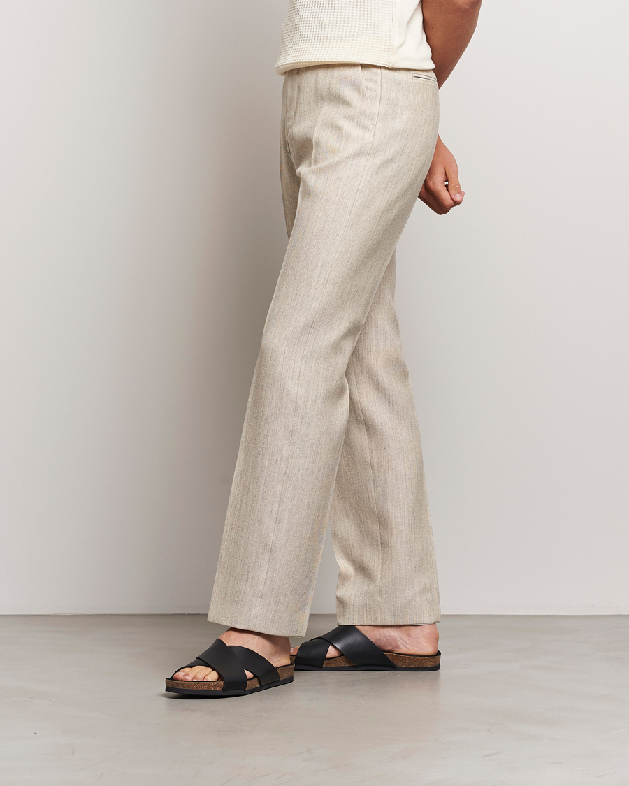 Homme | Myrqvist Solvik Sandals Black Calf | Myrqvist | Solvik Sandals Black Calf