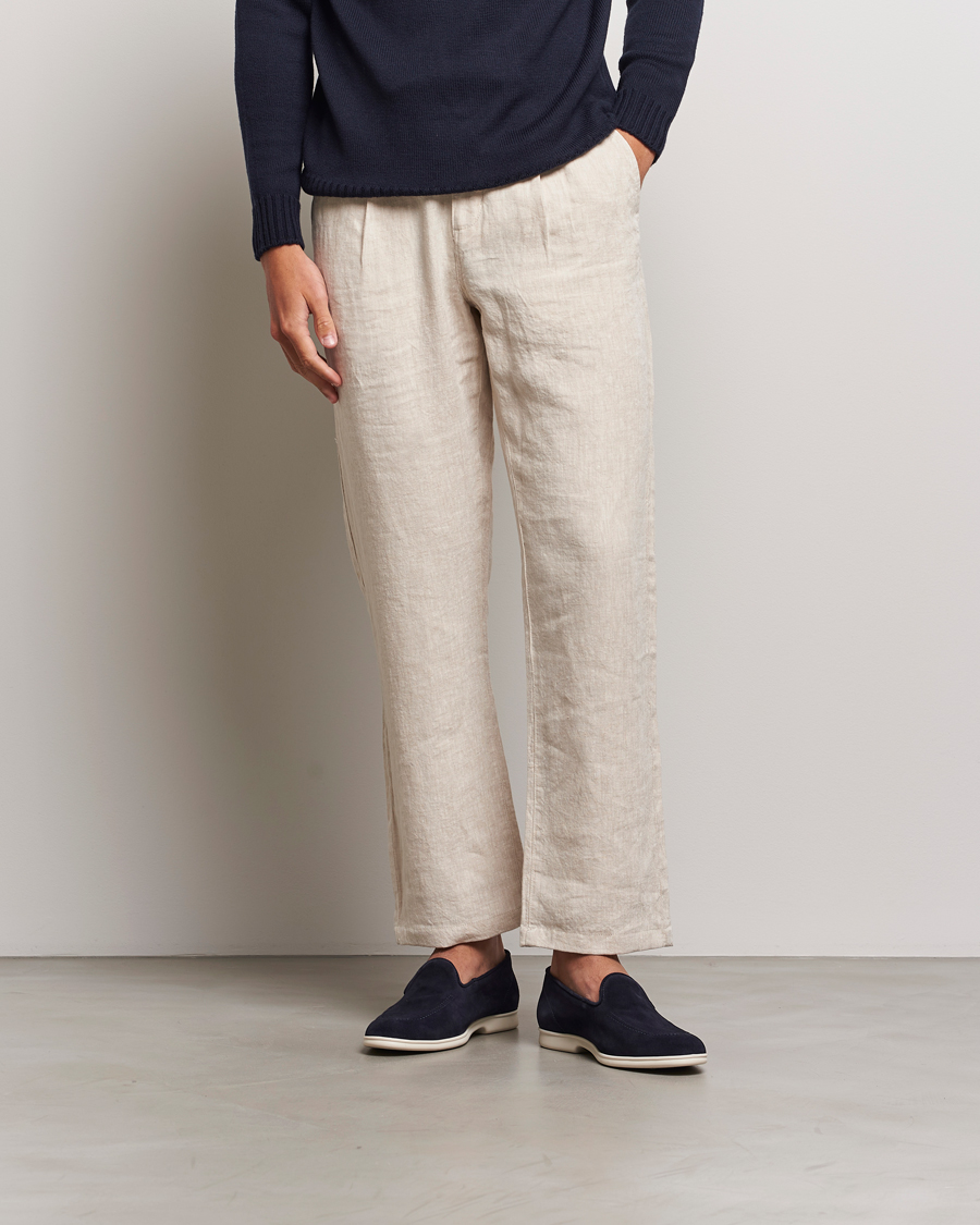 Homme | Myrqvist Brannö Loafers Navy Suede | Myrqvist | Brannö Loafers Navy Suede