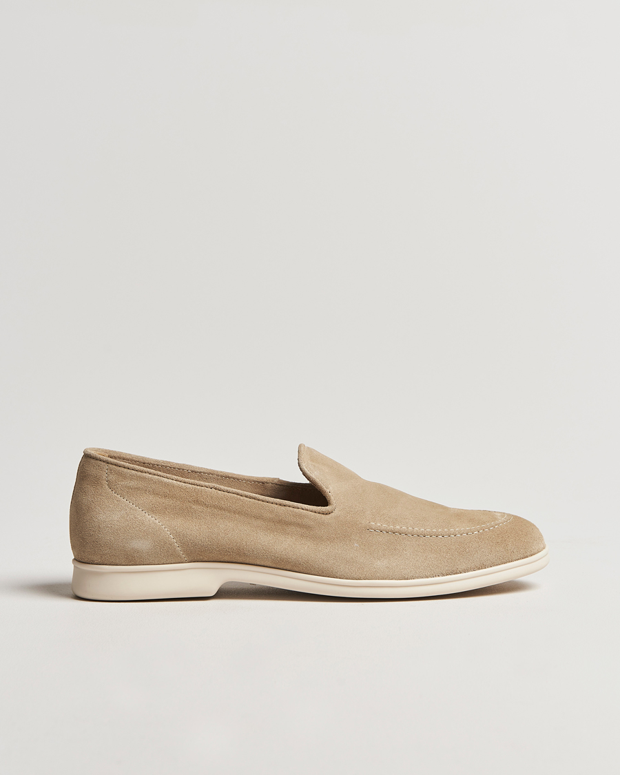 Homme | Myrqvist Brannö Loafers Sand Suede | Myrqvist | Brannö Loafers Sand Suede