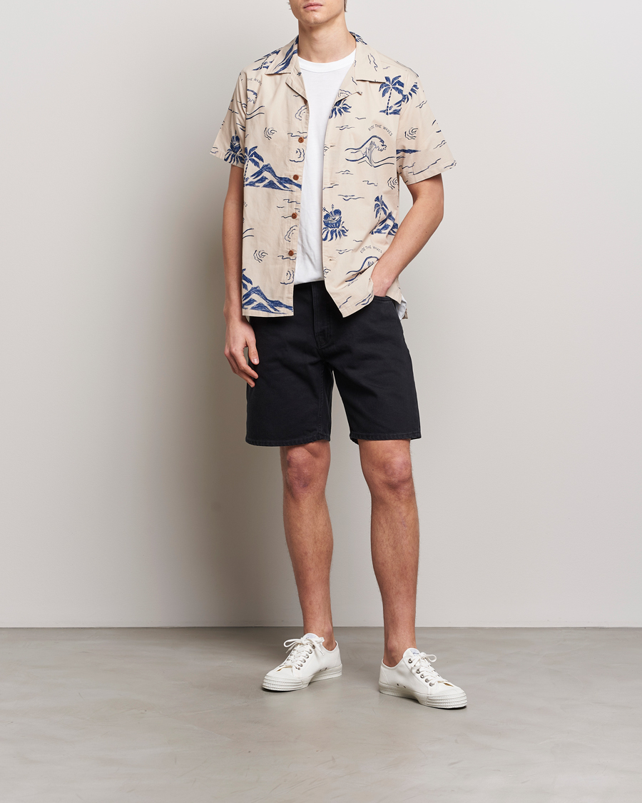 Homme | Shorts | Nudie Jeans | Seth Denim Shorts Aged Black