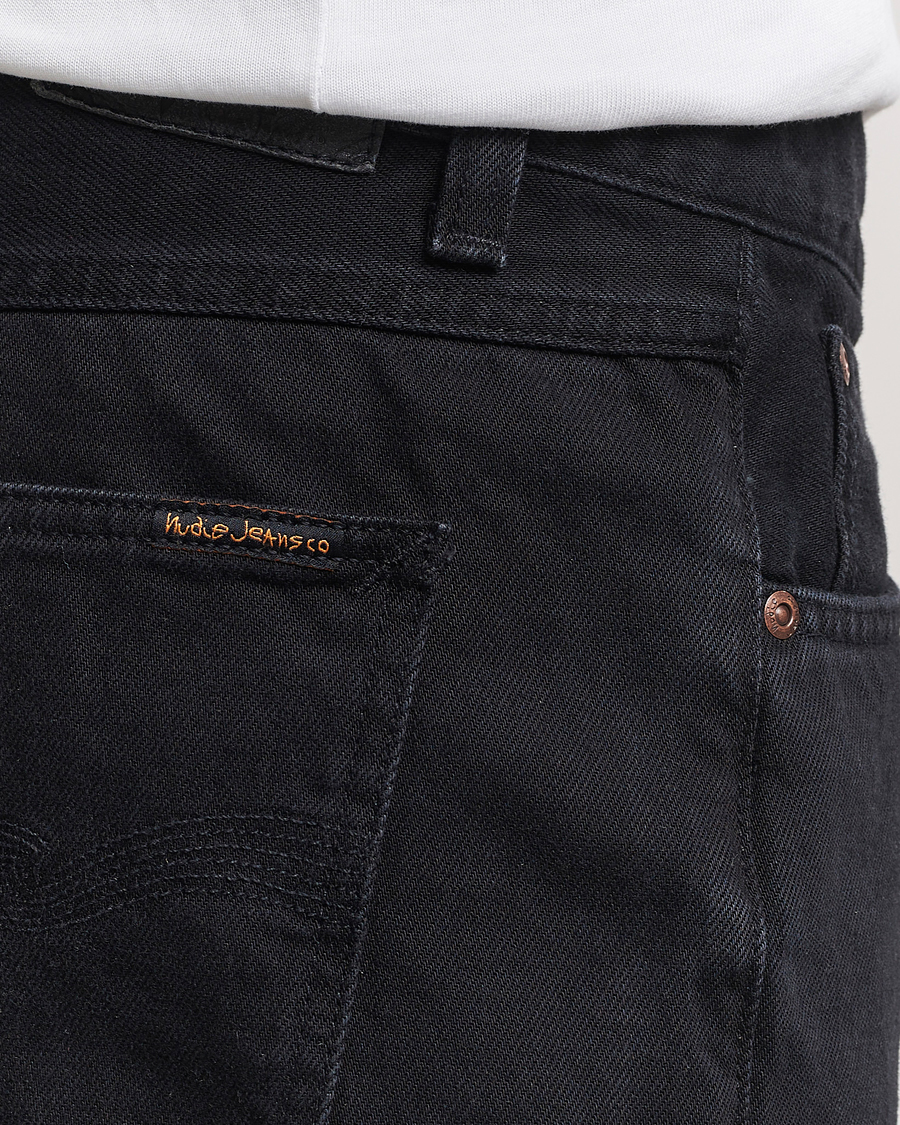 Homme | Shorts | Nudie Jeans | Josh Denim Shorts Aged Black