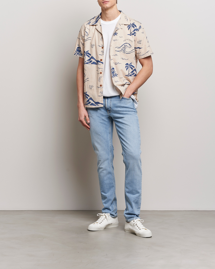 Homme | Jeans | Nudie Jeans | Lean Dean Jeans Warm Days Blue