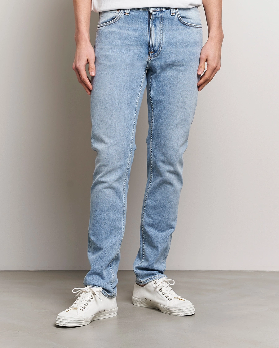 Homme | Jeans Bleus | Nudie Jeans | Lean Dean Jeans Warm Days Blue