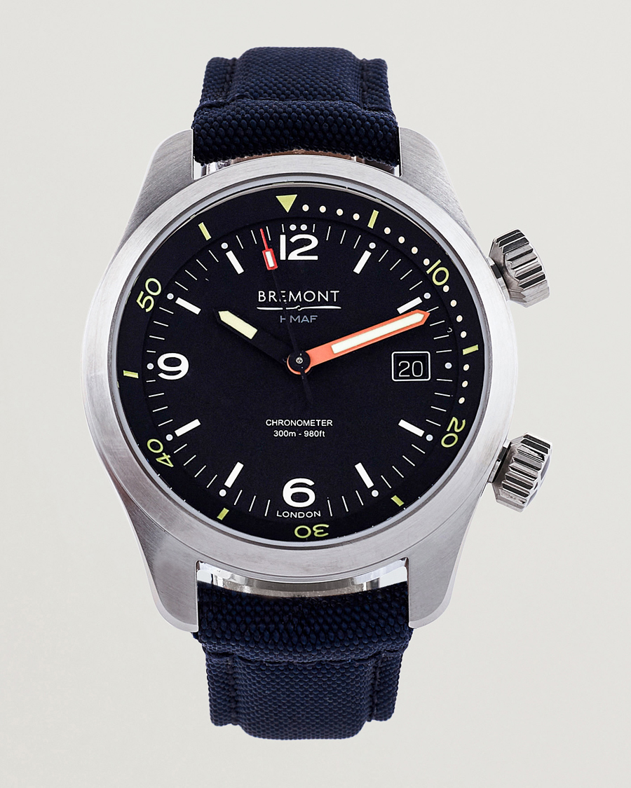 Homme | Bremont Argonaut 42mm Navy Nato Strap | Bremont | Argonaut 42mm Navy Nato Strap