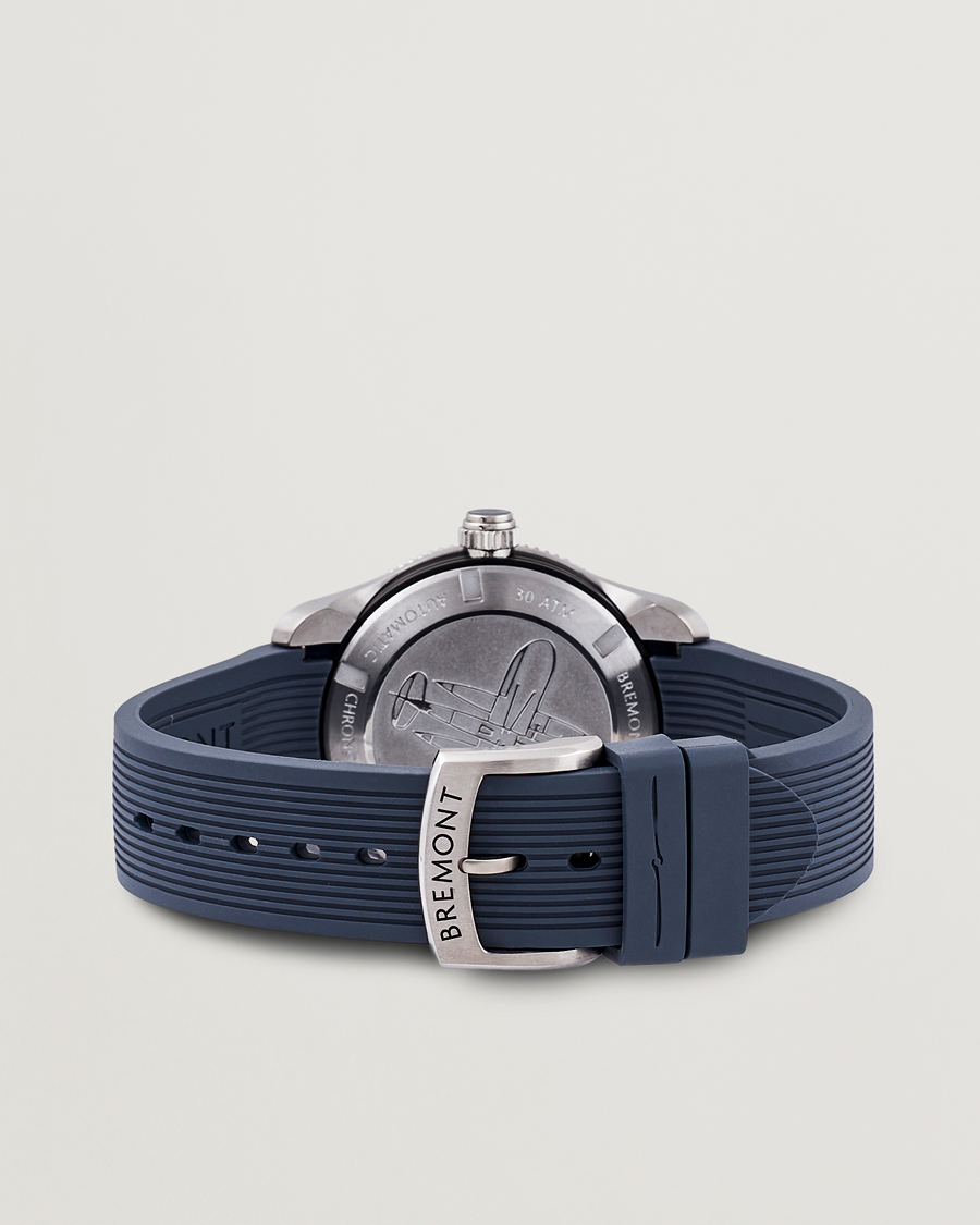 Homme | Bremont Limited Edition Supermarine Ocean GMT 40mm Grey Rubber | Bremont | Limited Edition Supermarine Ocean GMT 40mm Grey Rubber