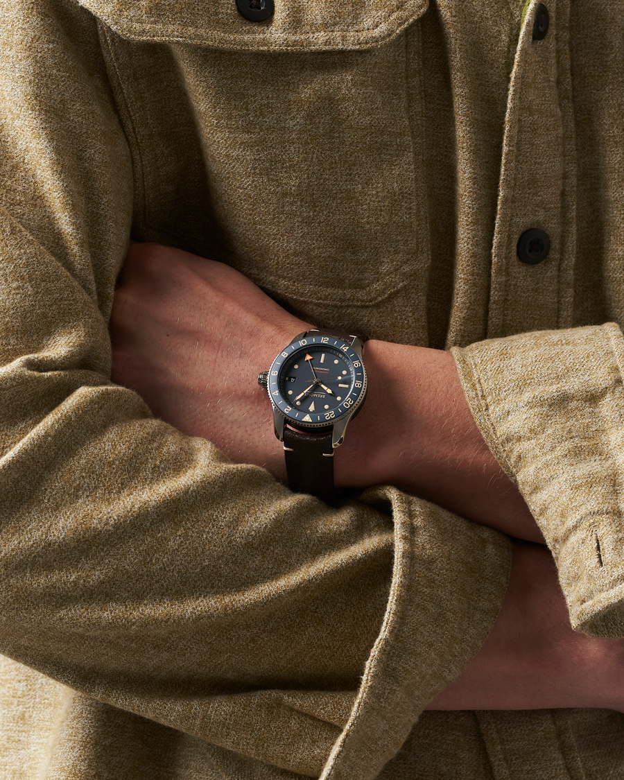 Homme | Fine watches | Bremont | Limited Edition Supermarine Ocean GMT 40mm Brown Calf