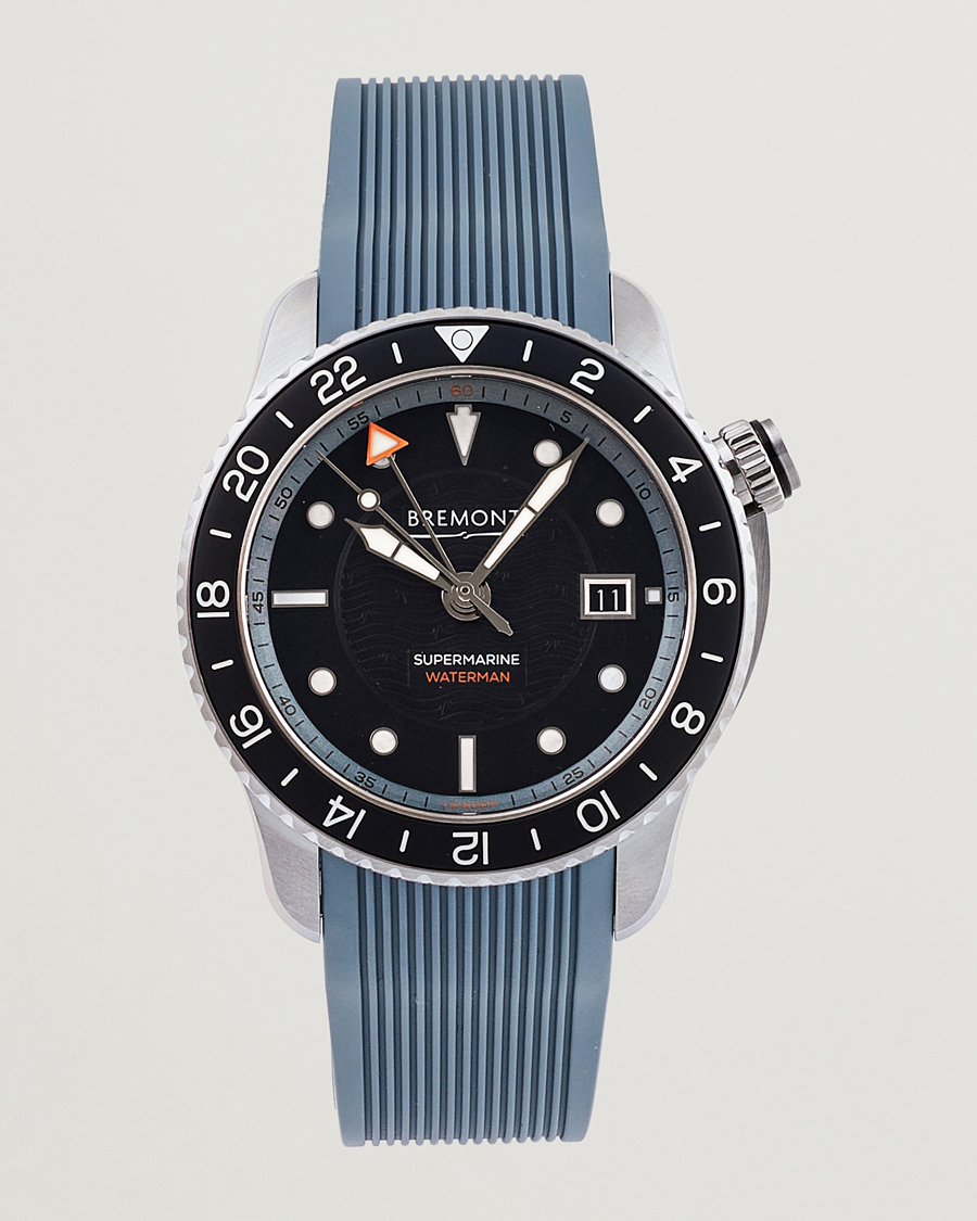 Homme | Bremont Waterman Apex II Supermarine Diver 43mm Blue Rubber | Bremont | Waterman Apex II Supermarine Diver 43mm Blue Rubber