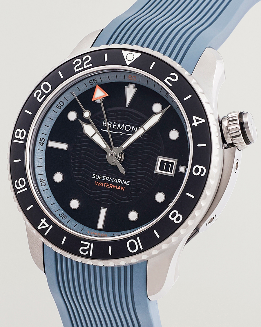 Homme | Bremont Waterman Apex II Supermarine Diver 43mm Blue Rubber | Bremont | Waterman Apex II Supermarine Diver 43mm Blue Rubber