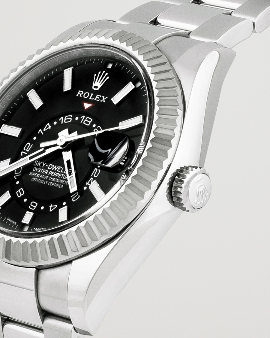 Homme | Rolex Pre-Owned Sky-Dweller 326934 Silver | Rolex Pre-Owned | Sky-Dweller 326934 Silver