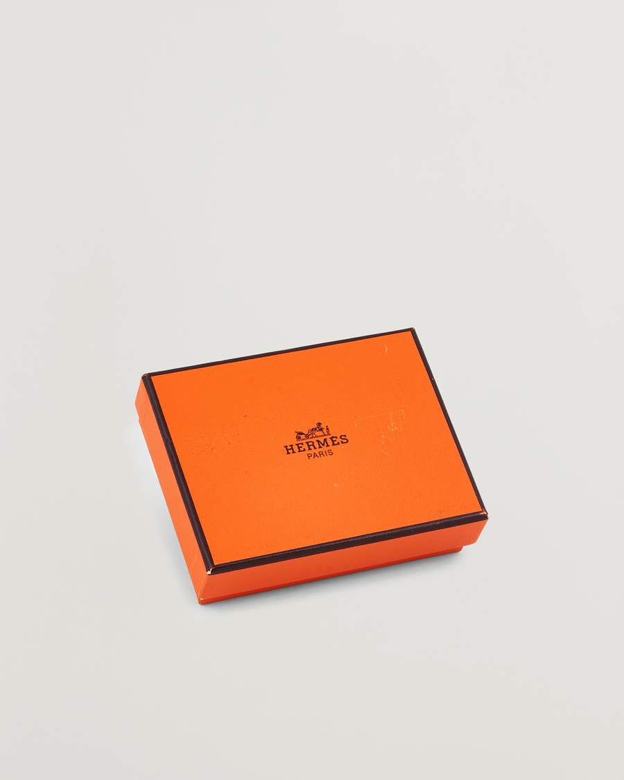 Homme | Hermès Pre-Owned API1 Leather Bracelet Black | Hermès Pre-Owned | API1 Leather Bracelet Black