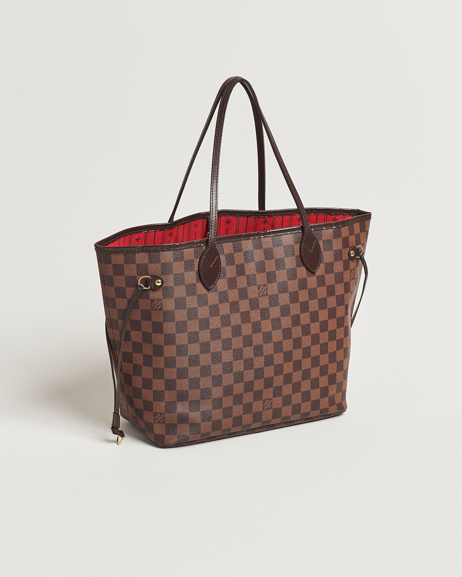 Homme | Louis Vuitton Pre-Owned Neverfull MM Totebag Damier Ebene | Louis Vuitton Pre-Owned | Neverfull MM Totebag Damier Ebene