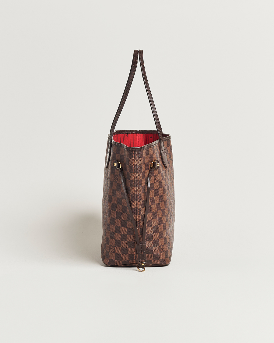 Homme | Louis Vuitton Pre-Owned Neverfull MM Totebag Damier Ebene | Louis Vuitton Pre-Owned | Neverfull MM Totebag Damier Ebene