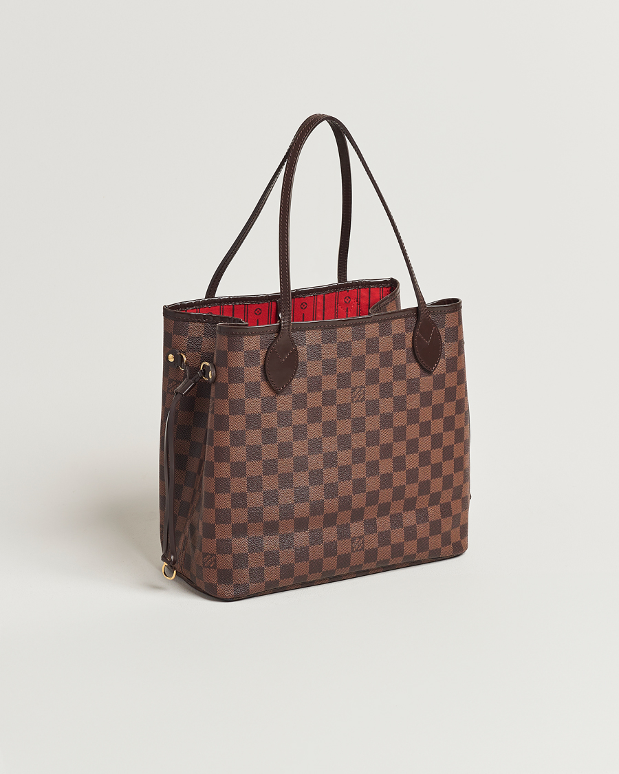 Homme | Louis Vuitton Pre-Owned Neverfull MM Totebag Damier Ebene | Louis Vuitton Pre-Owned | Neverfull MM Totebag Damier Ebene