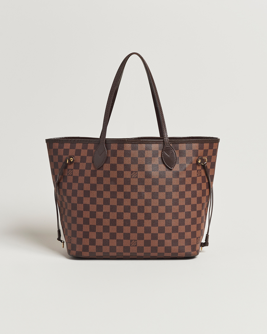 Homme | Louis Vuitton Pre-Owned Neverfull MM Totebag Damier Ebene | Louis Vuitton Pre-Owned | Neverfull MM Totebag Damier Ebene