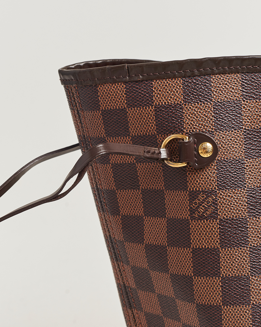 Homme | Louis Vuitton Pre-Owned Neverfull MM Totebag Damier Ebene | Louis Vuitton Pre-Owned | Neverfull MM Totebag Damier Ebene