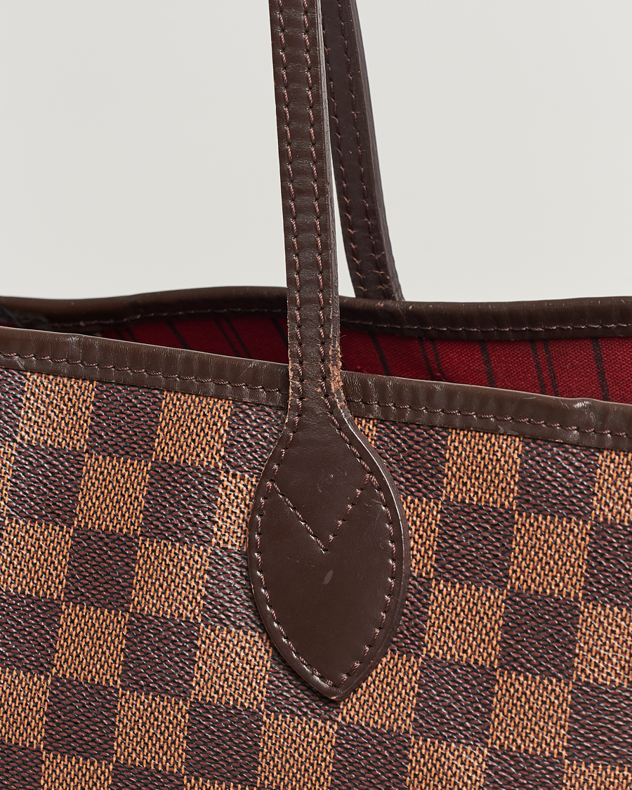 Homme | Louis Vuitton Pre-Owned Neverfull MM Totebag Damier Ebene | Louis Vuitton Pre-Owned | Neverfull MM Totebag Damier Ebene
