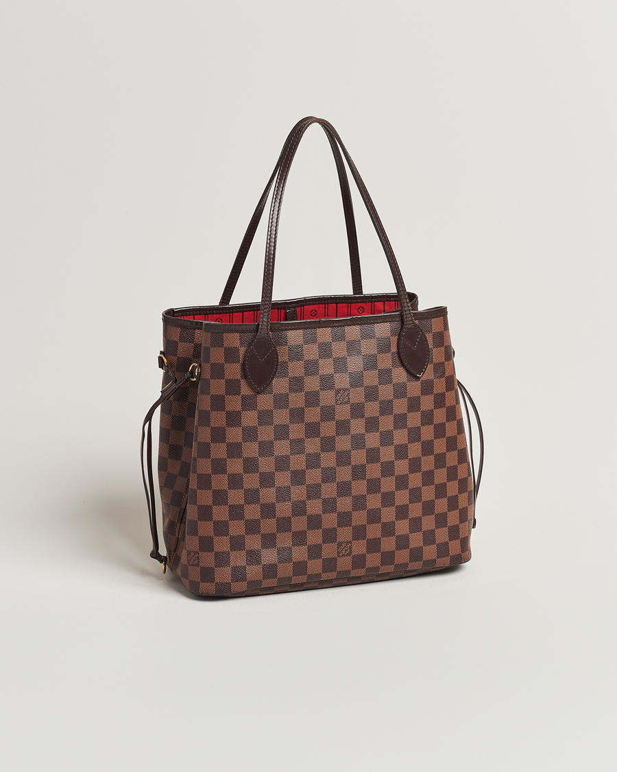 Homme | Louis Vuitton Pre-Owned Neverfull MM Totebag Damier Ebene | Louis Vuitton Pre-Owned | Neverfull MM Totebag Damier Ebene