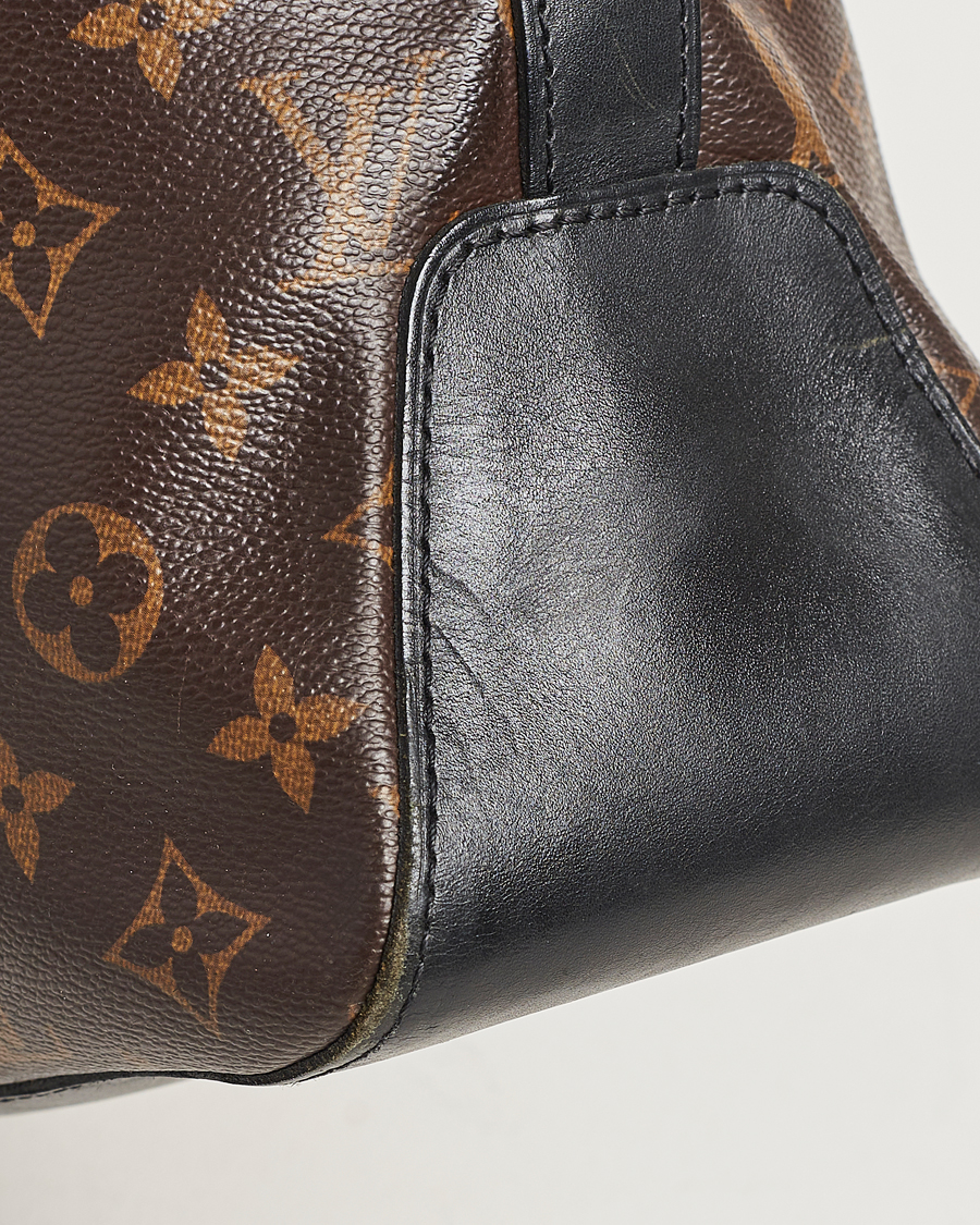 Homme | Louis Vuitton Pre-Owned Davis Tote Bag Macassar Monogram | Louis Vuitton Pre-Owned | Davis Tote Bag Macassar Monogram