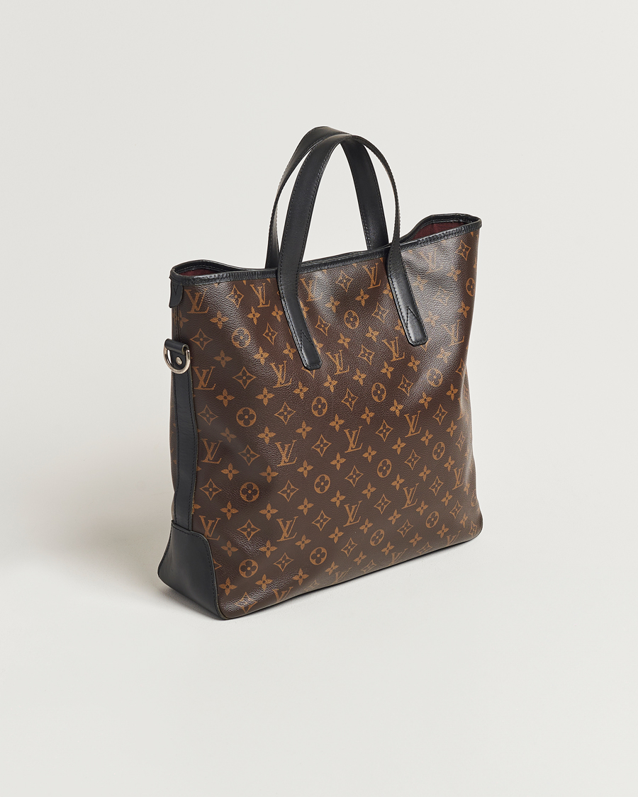 Homme | Louis Vuitton Pre-Owned Davis Tote Bag Macassar Monogram | Louis Vuitton Pre-Owned | Davis Tote Bag Macassar Monogram