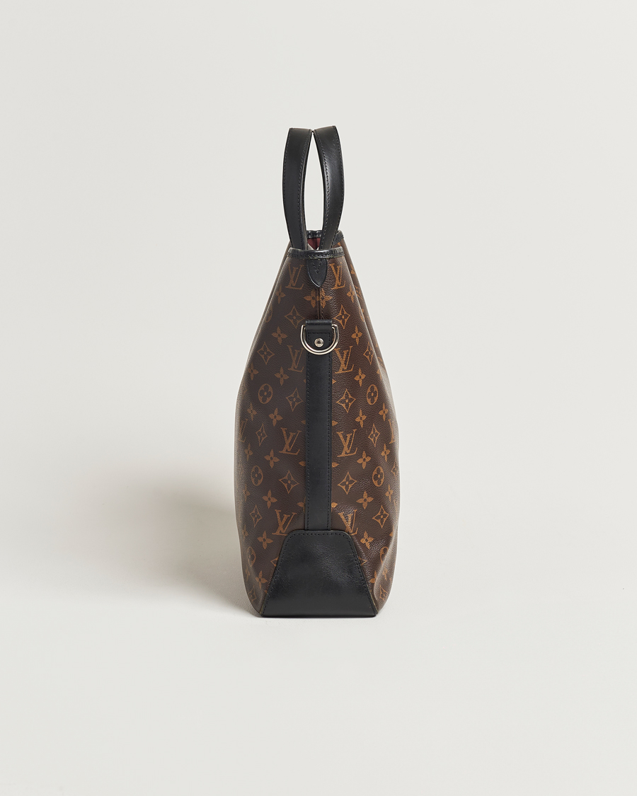 Homme | Louis Vuitton Pre-Owned Davis Tote Bag Macassar Monogram | Louis Vuitton Pre-Owned | Davis Tote Bag Macassar Monogram