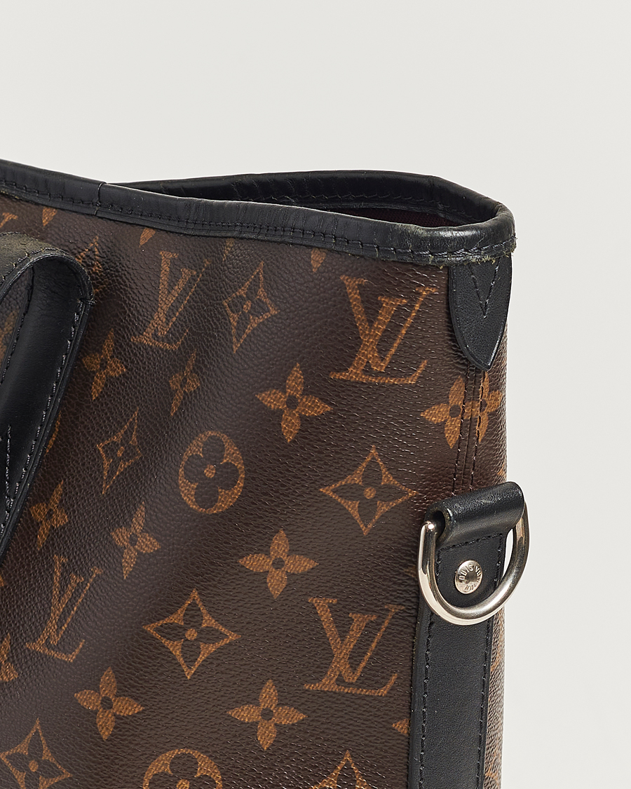 Homme | Louis Vuitton Pre-Owned Davis Tote Bag Macassar Monogram | Louis Vuitton Pre-Owned | Davis Tote Bag Macassar Monogram