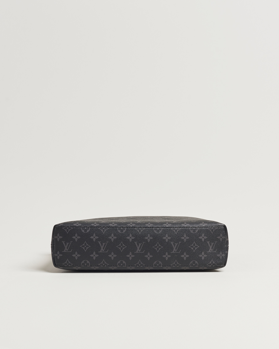 Homme | Louis Vuitton Pre-Owned Explorer Tote Bag Monogram Eclipse | Louis Vuitton Pre-Owned | Explorer Tote Bag Monogram Eclipse