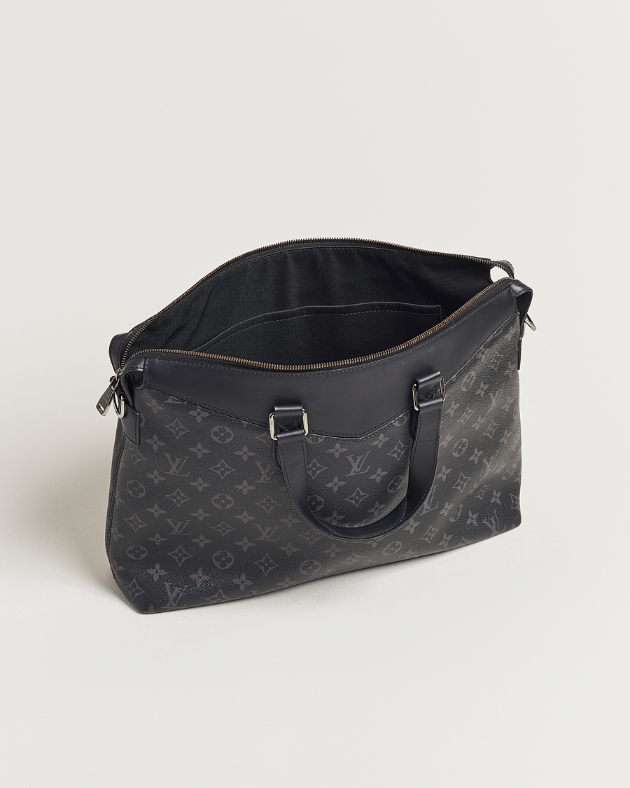 Homme | Louis Vuitton Pre-Owned Explorer Tote Bag Monogram Eclipse | Louis Vuitton Pre-Owned | Explorer Tote Bag Monogram Eclipse
