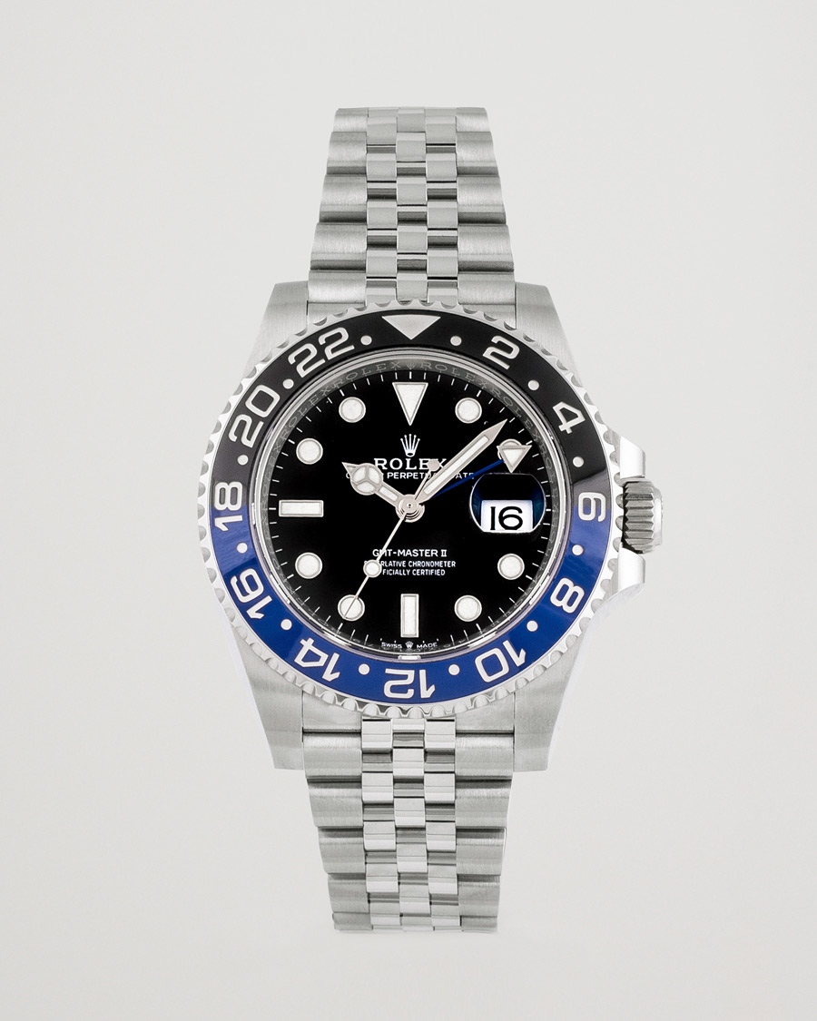Homme | Rolex Pre-Owned GMT-Master II 126710BLNR Silver | Rolex Pre-Owned | GMT-Master II 126710BLNR Silver