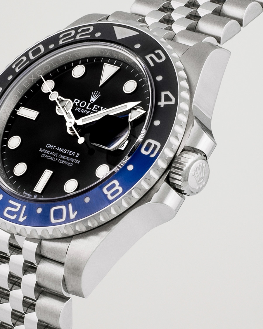 Homme | Rolex Pre-Owned GMT-Master II 126710BLNR Silver | Rolex Pre-Owned | GMT-Master II 126710BLNR Silver