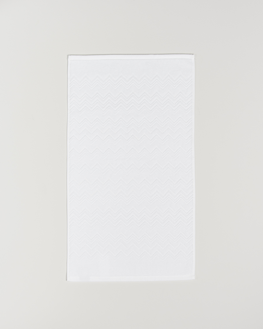 Homme | Tissus | Missoni Home | Chalk Hand Towel 40x70cm White