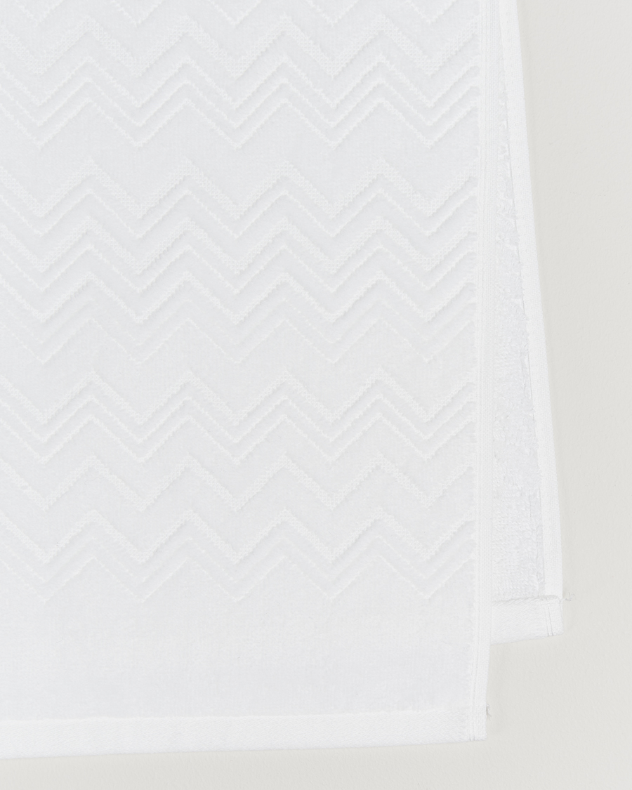 Homme | Tissus | Missoni Home | Chalk Hand Towel 40x70cm White