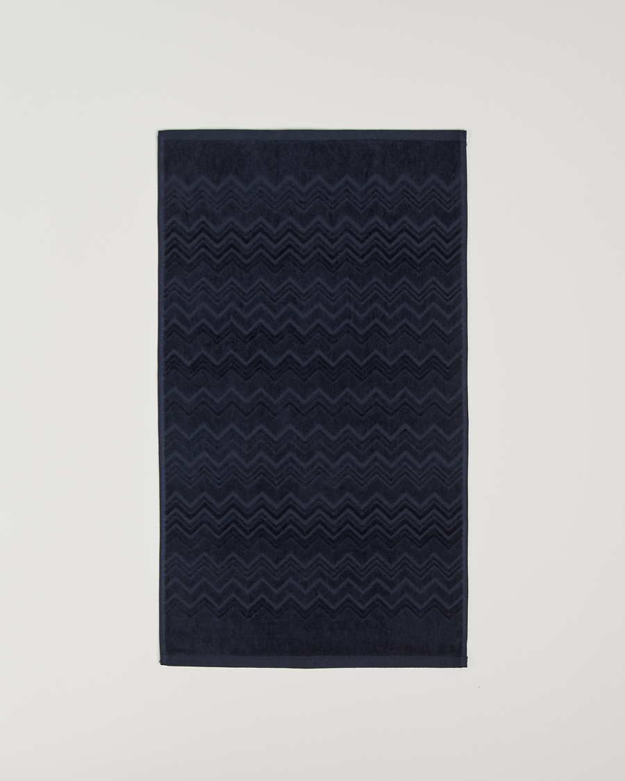 Homme | Tissus | Missoni Home | Chalk Hand Towel 40x70cm Navy