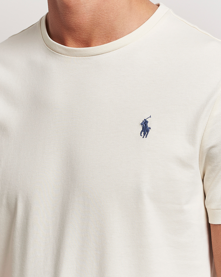 Homme | T-shirts | Polo Ralph Lauren | Crew Neck T-Shirt Herbal Milk