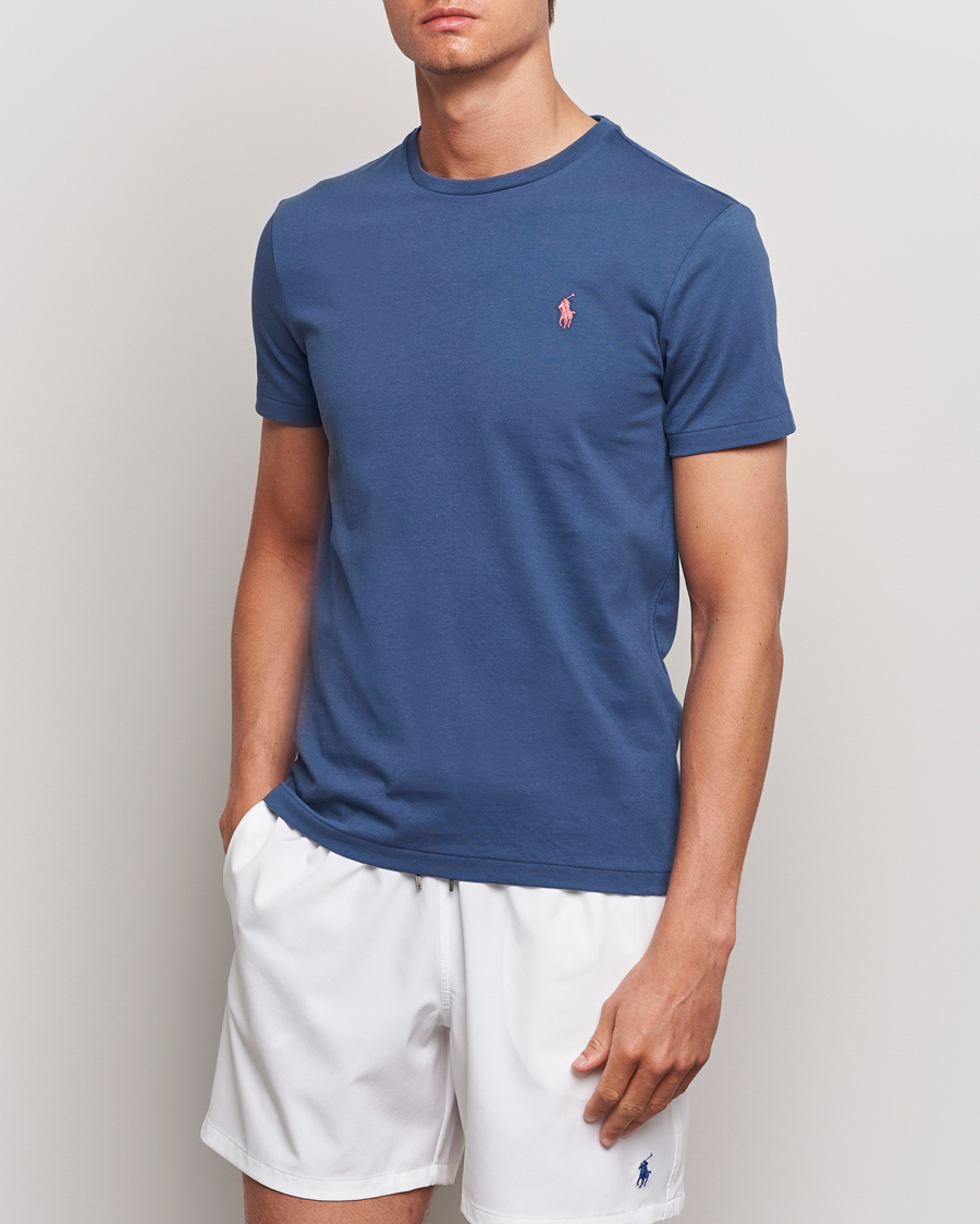 Homme |  | Polo Ralph Lauren | Crew Neck T-Shirt Clancy Blue