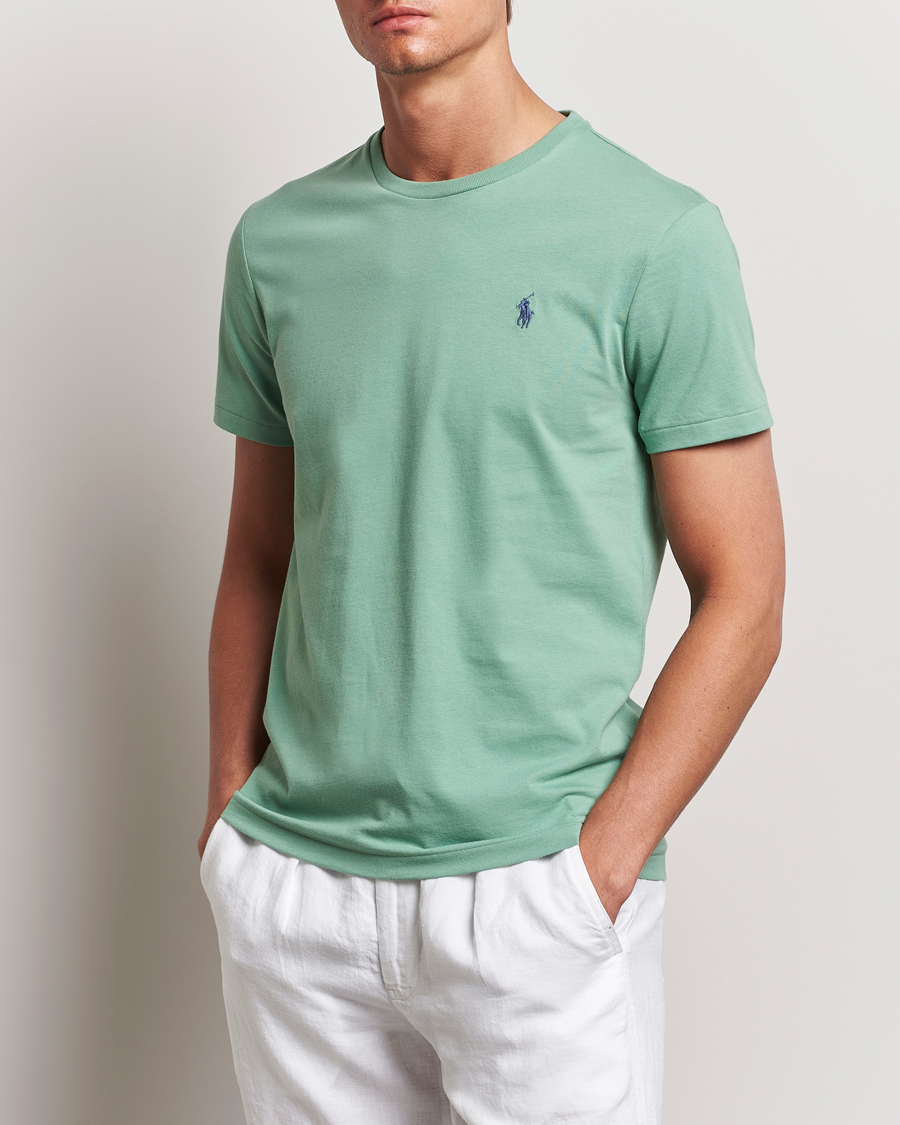Homme |  | Polo Ralph Lauren | Crew Neck T-Shirt Faded Mint