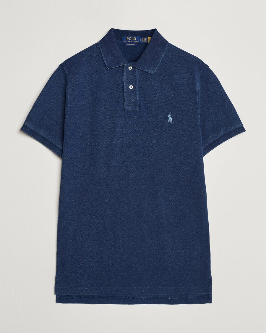 Homme | Polos | Polo Ralph Lauren | Custom Slim Fit Polo Dark Indigo