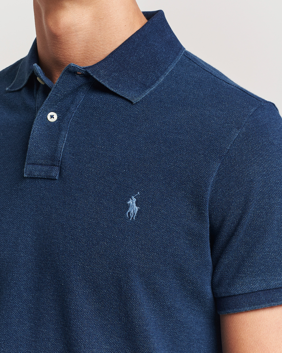Homme | Polos | Polo Ralph Lauren | Custom Slim Fit Polo Dark Indigo
