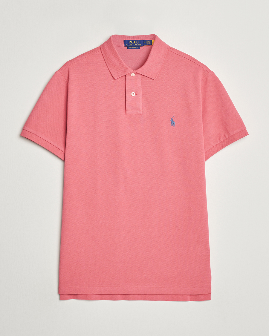 Homme | Polos | Polo Ralph Lauren | Custom Slim Fit Polo Adirondack Red