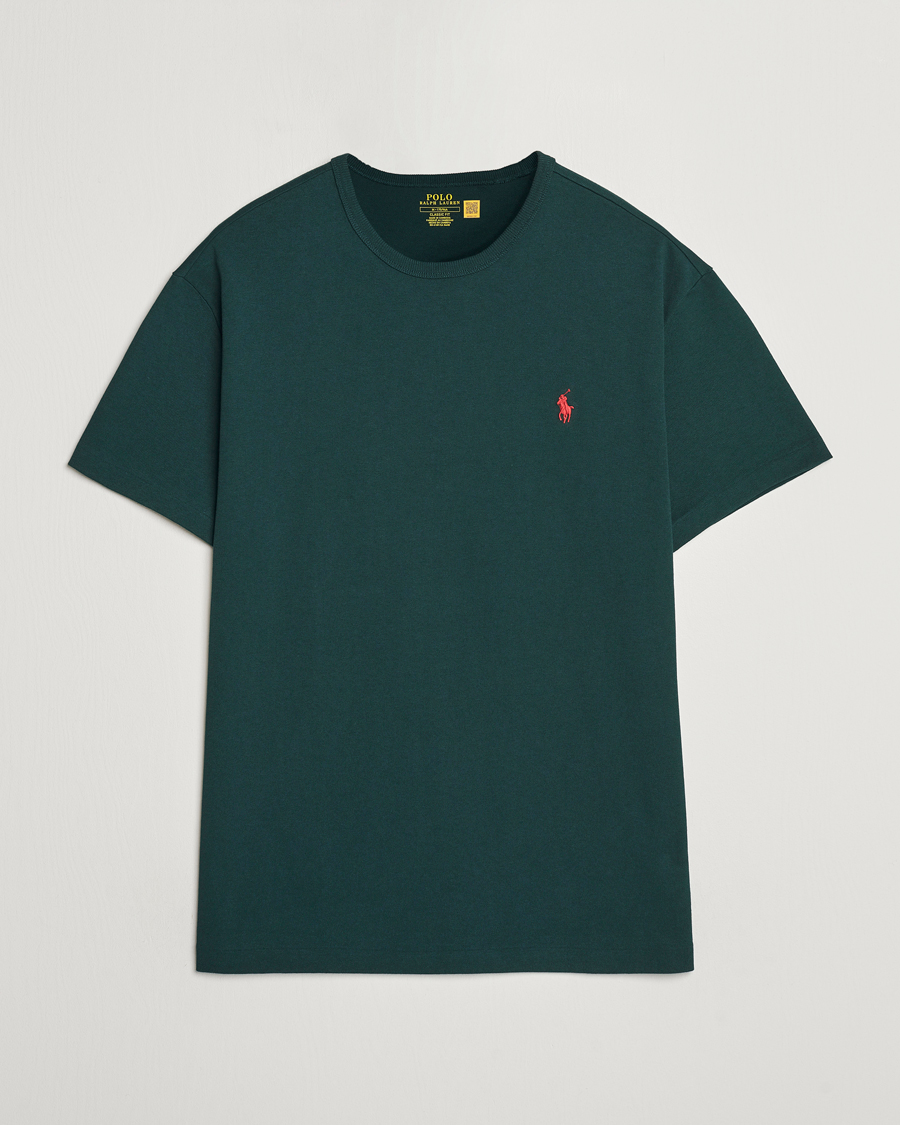Homme | T-shirts | Polo Ralph Lauren | Heavyweight Crew Neck T-Shirt Moss Agate
